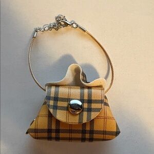 Labubu Plaid Purse Handbag